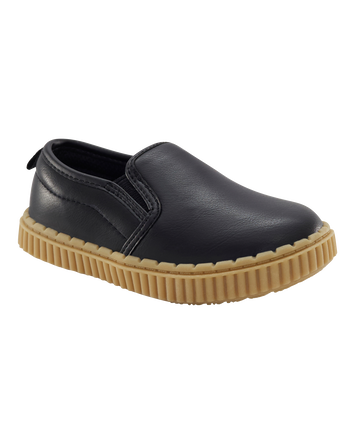 Toddler Casual Slip-On Shoe - Black, 