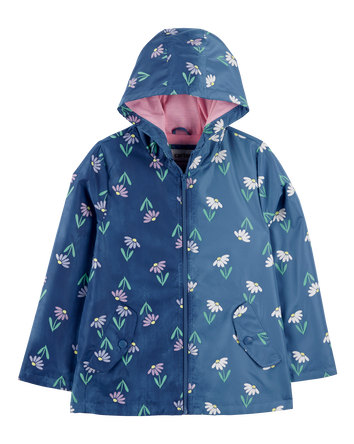 Color Changing Rain Jacket - Navy, 