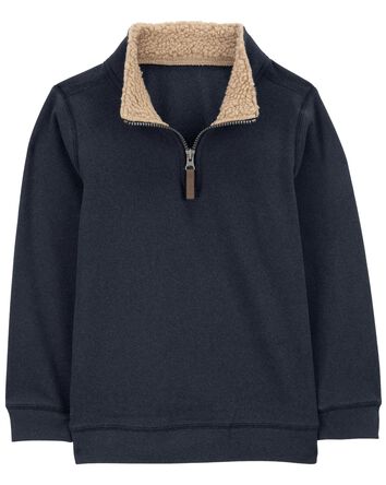 Kid Half-Zip Pullover Sweater, 