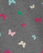Kid 2-Piece Butterfly Sweathsirt & Fleece Leggings Set, image 3 of 7 slides