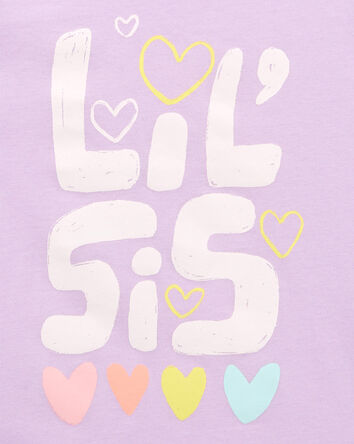 Toddler Lil Sis Graphic Tee, 