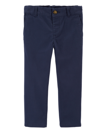 Toddler Flat-Front Pants, 