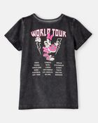 Kid Disney© Minnie Mouse Music Short-Sleeve Graphic Tee - Black/Pink, image 2 of 4 slides