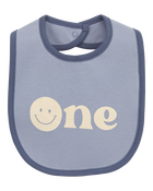 Baby 1st Birthday Teething Bib, image 1 of 3 slides
