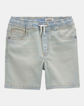 Kid Pull-On Denim Short - Light Blue Wash, 