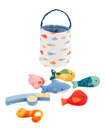 Baby Fishing Plush Activity Set, 