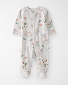 Baby Organic Cotton Sleep & Play Pajamas, image 1 of 4 slides