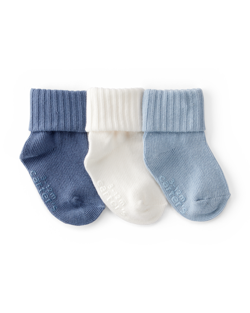 Baby 3-Pack Booties, image 1 of 2 slides
