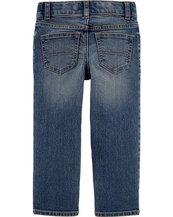 Toddler Classic Medium Faded Wash Jeans, 