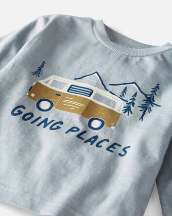 Baby Organic Cotton Going Places T-Shirt, 