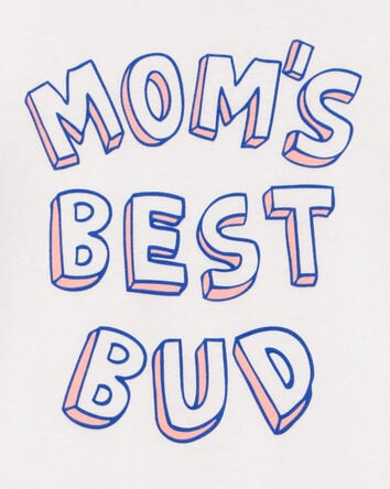 Toddler Boy Mom's Best Bud Graphic Tee, 