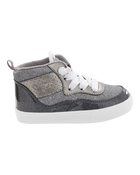 Toddler Glitter High-Top Sneakers, image 2 of 7 slides