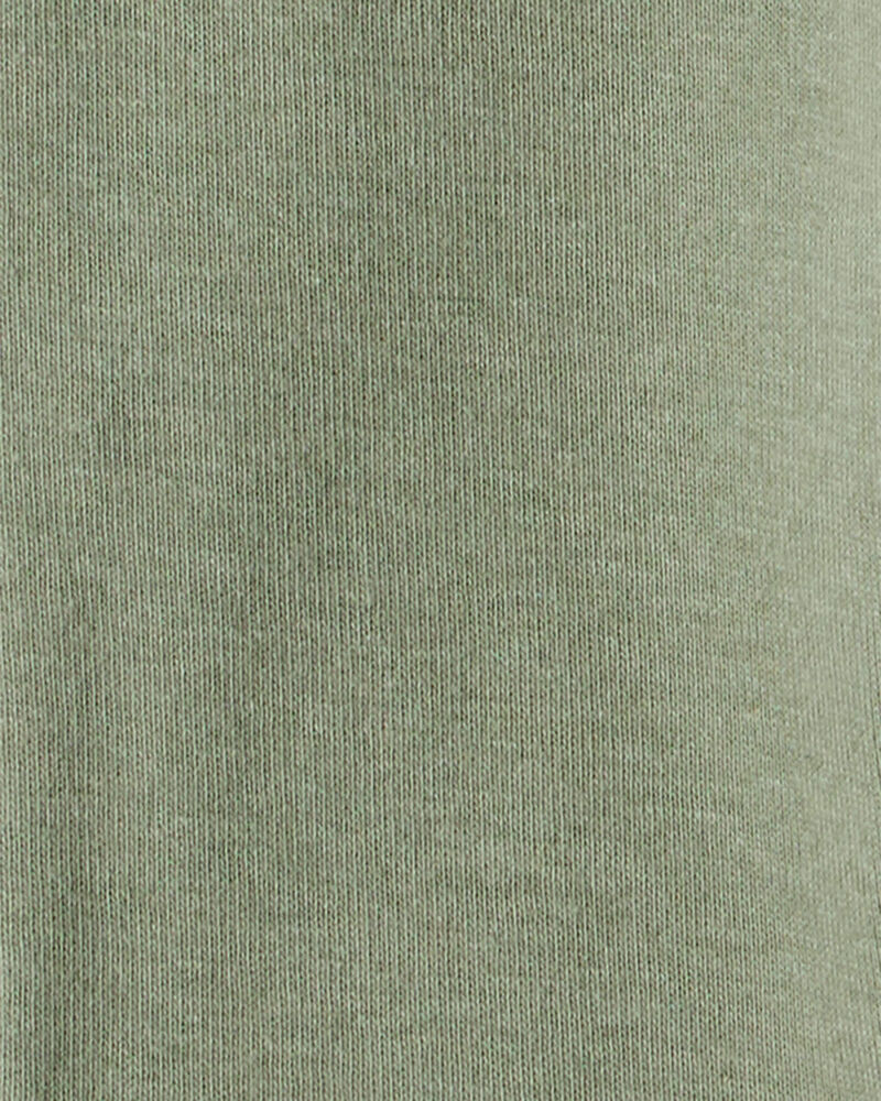 Baby Boy 2-Pack 100% Cotton Pull-On Pants - Green/Navy, image 3 of 5 slides