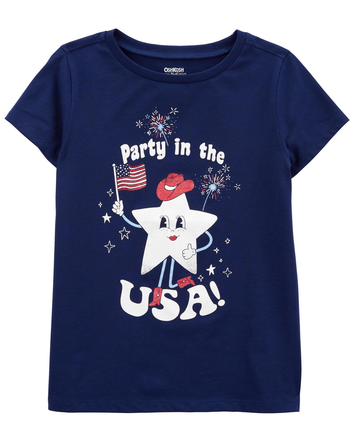 Kid Party in the USA Graphic Tee