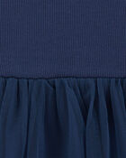 Baby Tutu Long-Sleeve Jersey Dress, image 3 of 4 slides
