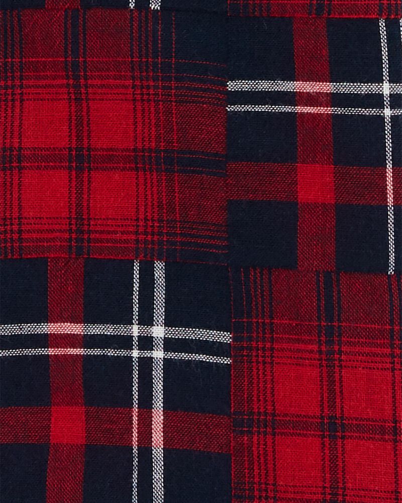 Family Matching: Plaid Button-Front Shirt, image 3 of 4 slides