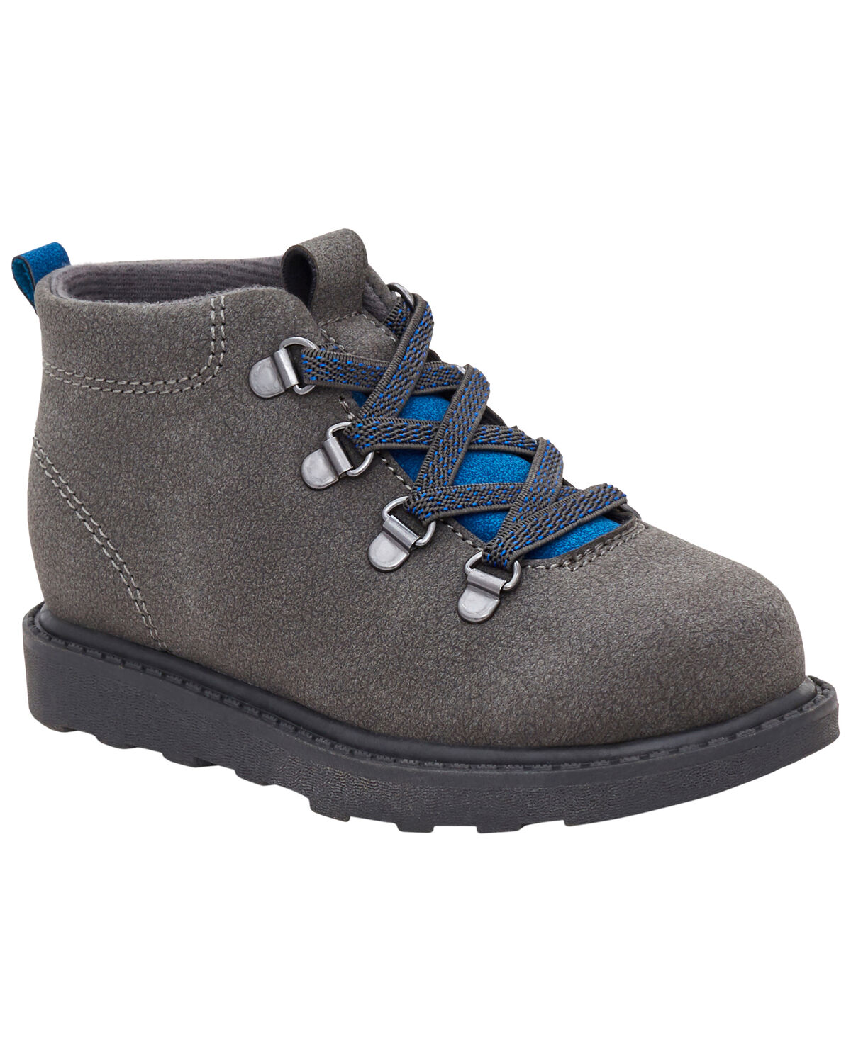 Grey Toddler HighTop Boots