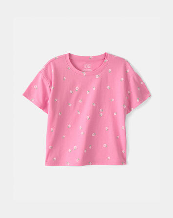 Toddler Girl Floral Top - Pink, 