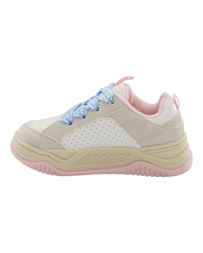 Toddler Casual Sneakers - Pink/Blue, image 6 of 7 slides