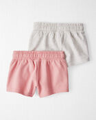 Baby 2-Pack Organic Cotton Shorts, image 3 of 5 slides