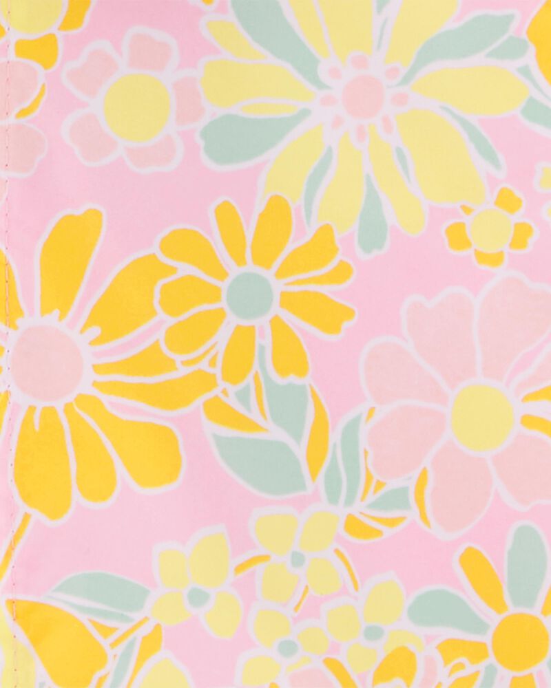 Toddler Floral Rain Jacket, image 3 of 3 slides