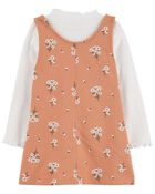 Toddler 2-Piece Floral Dress Set, image 2 of 6 slides