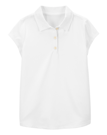 Kid Uniform Polo in Active Mesh, 