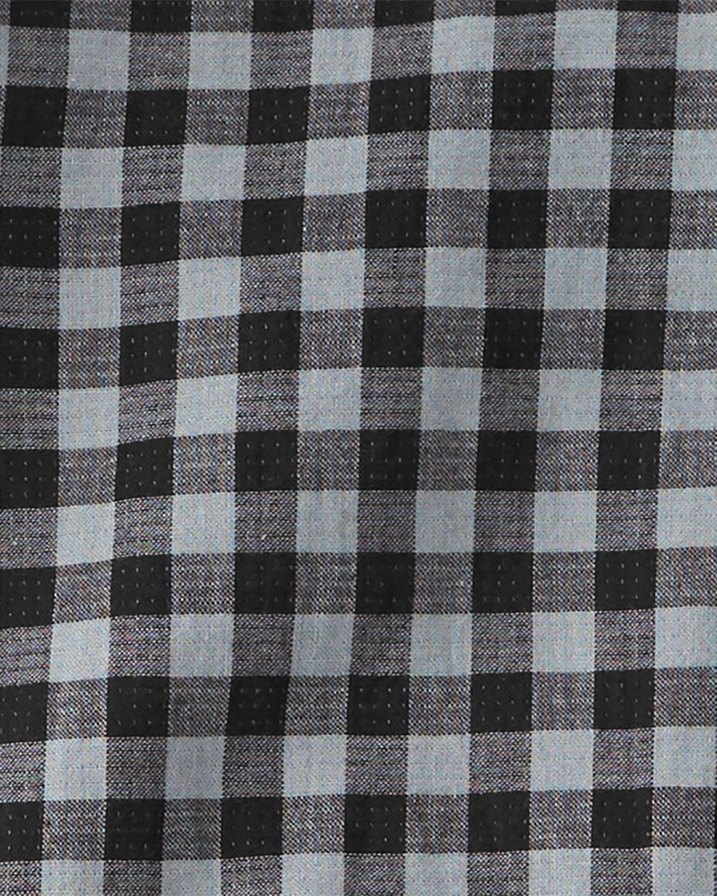 Toddler 2-Piece Organic Cotton Plaid Set, image 4 of 5 slides