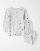 Baby Organic Cotton Pajamas in Icon Print, image 1 of 5 slides