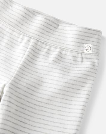 Baby 2-Pack Organic Cotton Grow-With-Me  Joggers, 