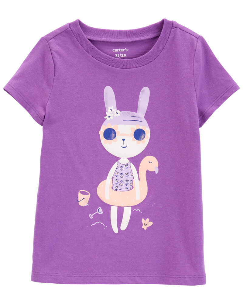 Toddler Bunny Graphic Tee, image 1 of 3 slides