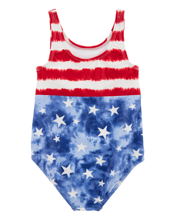 Toddler 1-Piece Fourth of July  Swimsuit, 