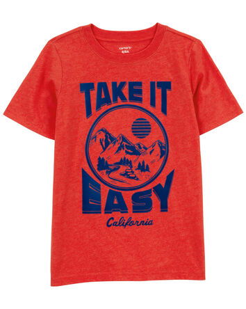 Kid Take It Easy Graphic Tee, 