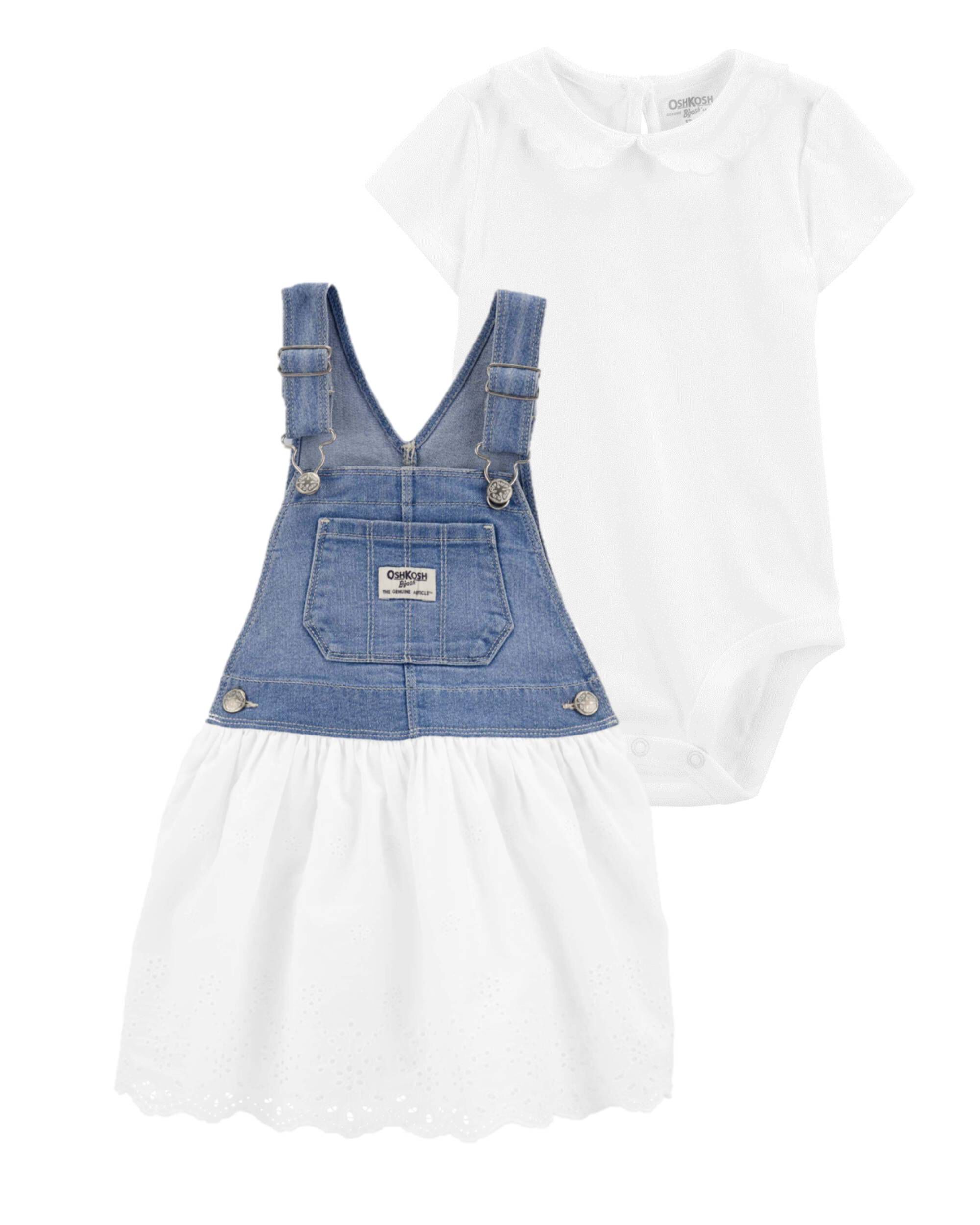 Oshkosh white eyelet dress online
