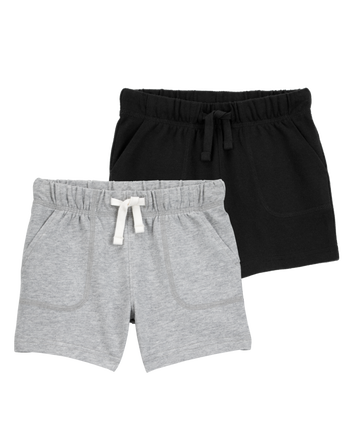 Toddler 2-Pack Pull-On French Terry Shorts, 