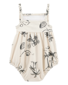 Baby 1-Piece Beach Print Swimsuit, image 3 of 5 slides