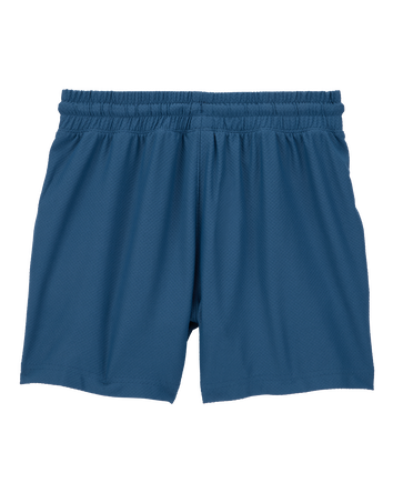 Kid Active Mesh Shorts - Navy, 