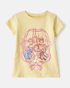 Toddler Disney© Princess Short Sleeve Graphic Tee- Yellow, image 1 of 2 slides