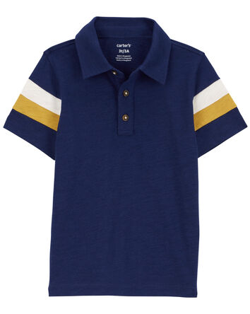 Striped Polo Shirt, 