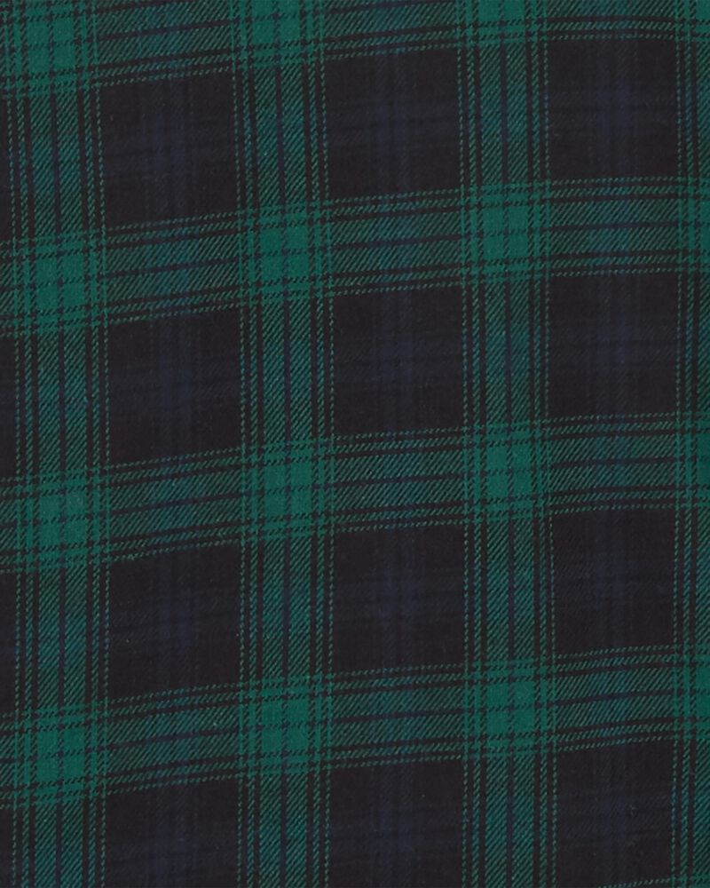 Kid Family Matching: Plaid Soft Twill Button-Front Shirt, image 3 of 4 slides
