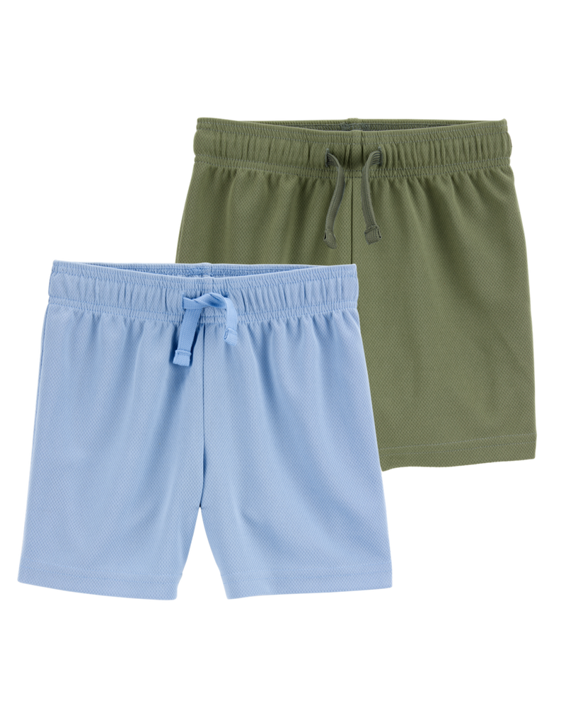 Toddler 2-Pack Active Mesh Shorts, image 1 of 11 slides