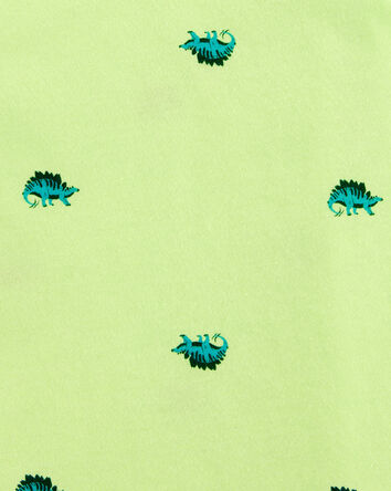 Baby Dinosaur Graphic Tank - Neon Yellow, 