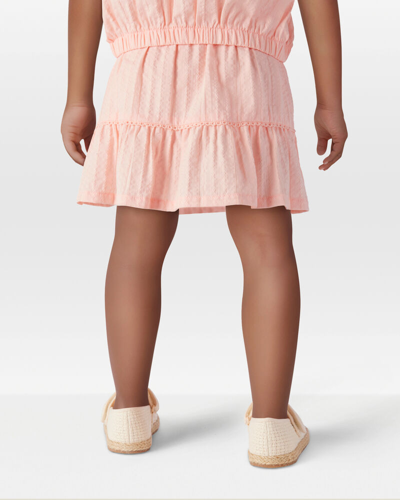 Toddler Tiered Skort - Pink, image 3 of 6 slides