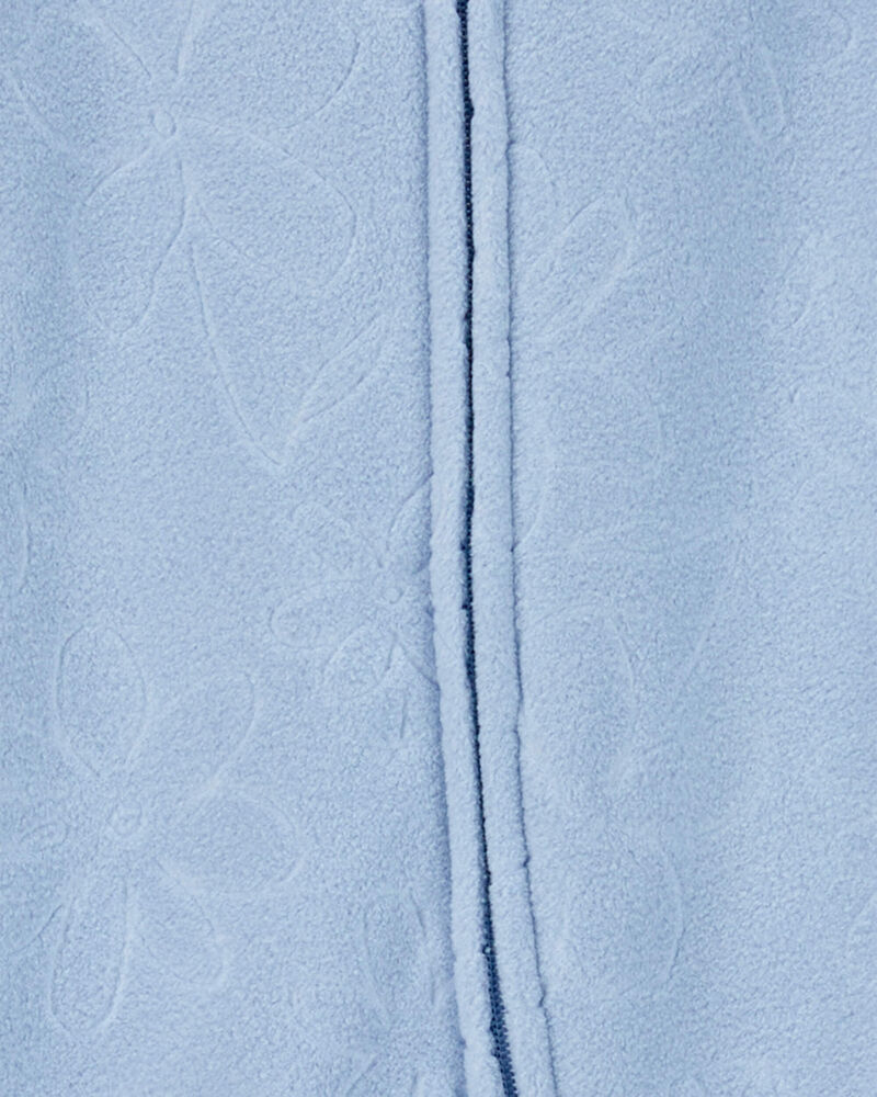 Baby 2-Pack 2-Way Zip Fleece Footie Sleep & Play Pajamas, image 5 of 5 slides