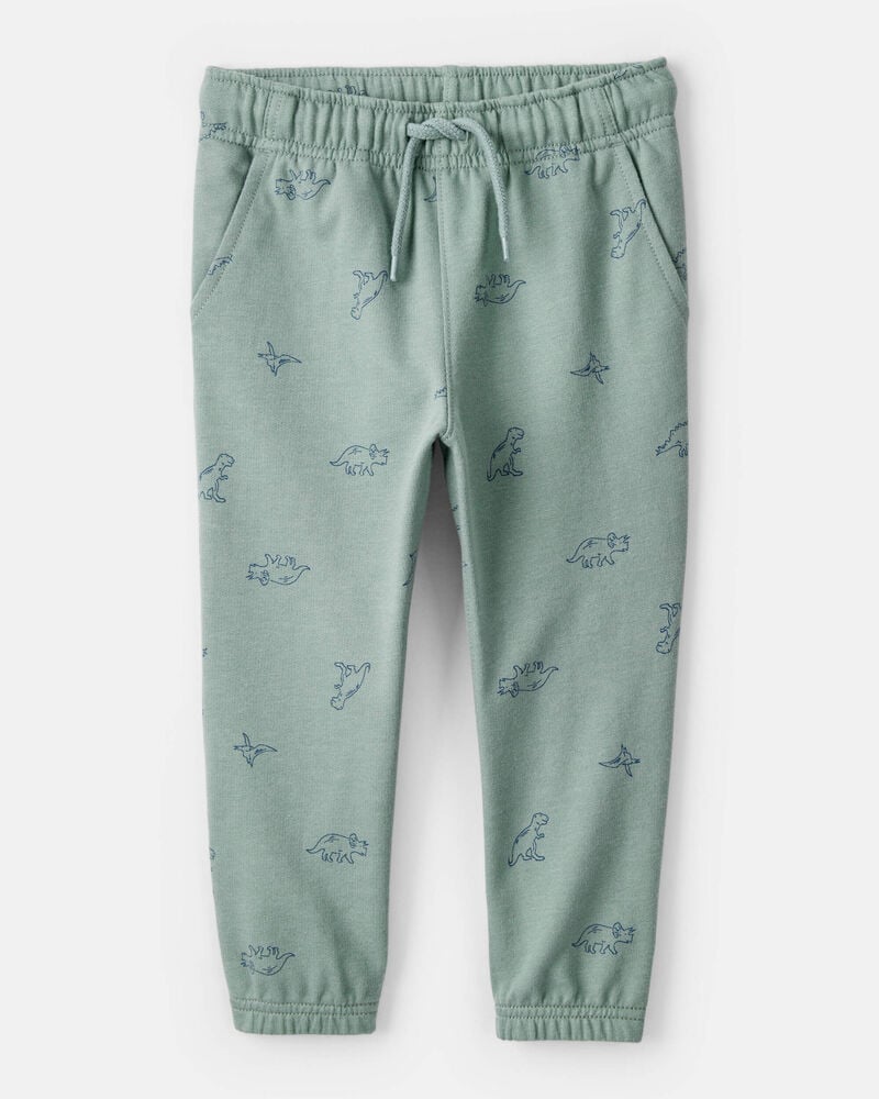 Toddler Boy Dinosaur Print Long-Sleeve Tee & Pant Set, image 3 of 6 slides