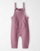 Baby Organic Cotton Sweater Knit Overalls, image 1 of 5 slides