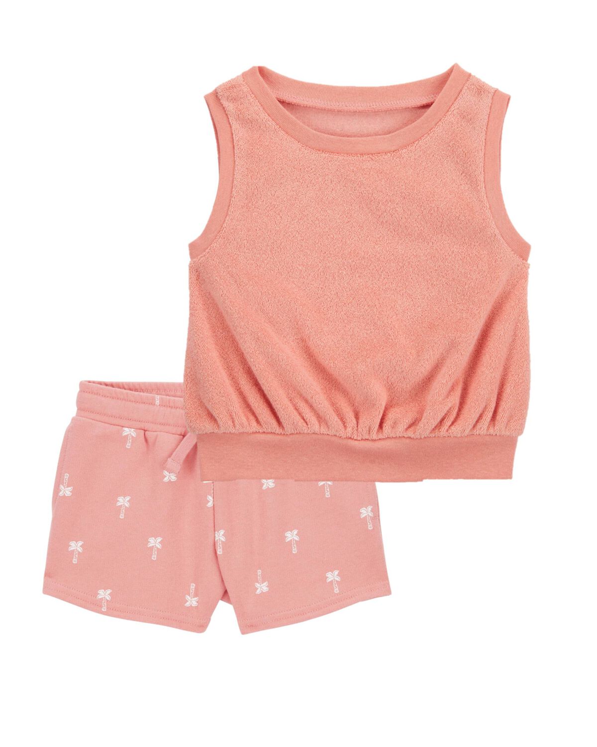 Toddler 2-Piece Terry Tank & Pull-On Shorts Set