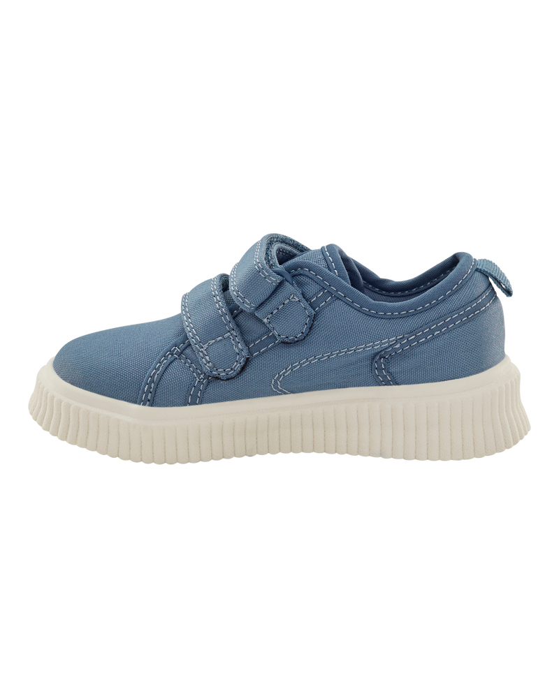 Toddler Canvas Sneakers - Blue, image 6 of 7 slides