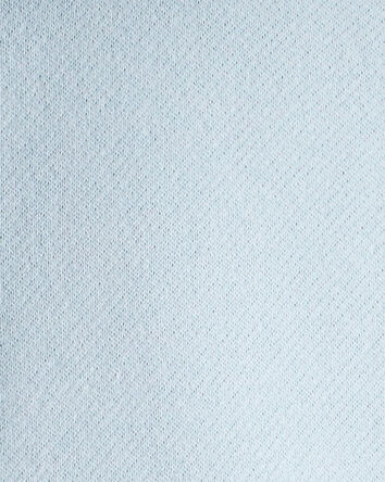 Baby Girl Long-Sleeve Quarter-Zip Pullover Sweatshirt - Blue, 