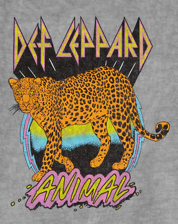 Toddler Def Leppard Boxy Fit Graphic Tee, 